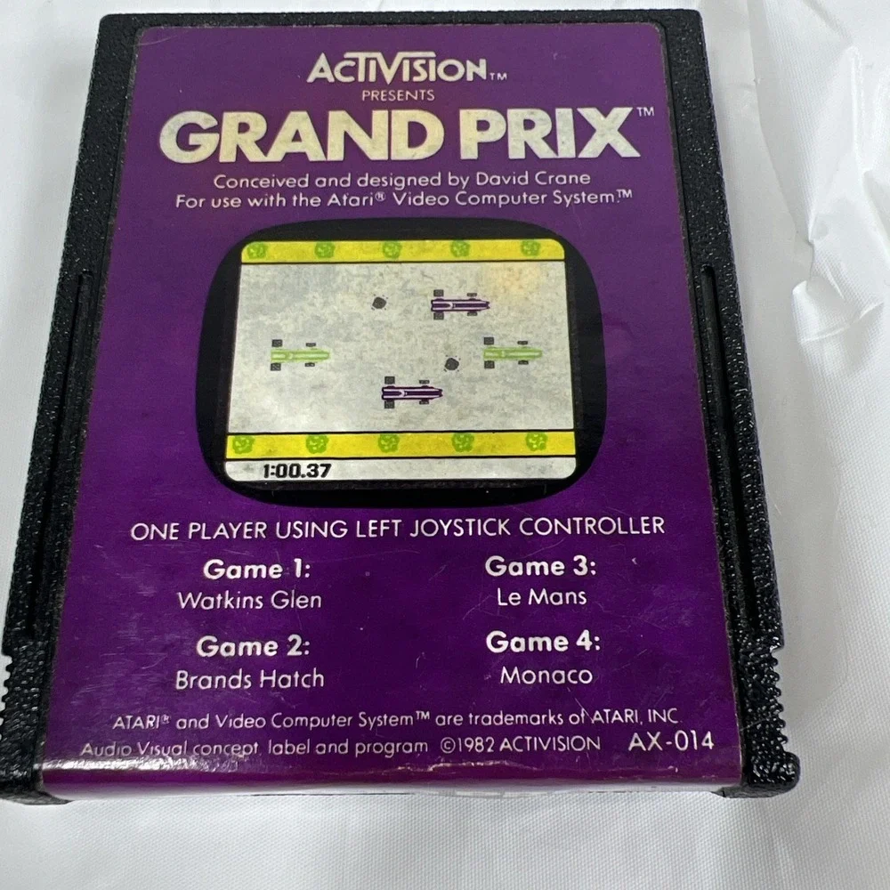 Atari 2600 Grand Prix Not‎ Tested